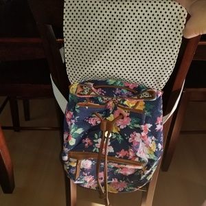 Floral backpack